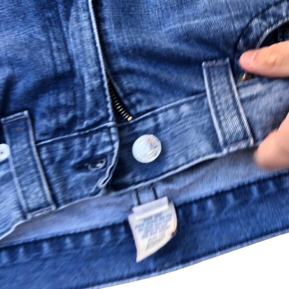 VINTAGE True Religion Jeans Size 34 STRAIGHT Blue - Picture 8 of 8